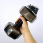 Gym Bottle Water Dumbbell Kettle Bpa Free Training Drink Cap Fitness 2.5 L New