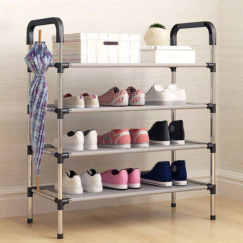Shoe Rack Organizer Storage Nonwovens Tier Shelf Tower Space Saving Holder Room