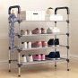 Shoe Rack Organizer Storage Nonwovens Tier Shelf Tower Space Saving Holder Room
