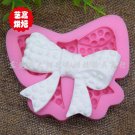 Silicone Mold Bow Cake Fondant Decorating Baking Mould Tool Candy Sugarcraft 3D