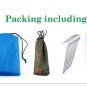 Camping Tent Waterproof Rain Awning Canopy Shelter Outdoor Beach Mesh Tarp Big
