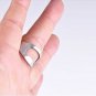 Bottle Opener Ring Beer Key Bar Tool Stainless Steel Keychain Finger Silver New