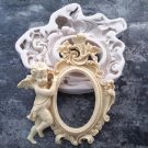 Silicone Mold Baking Cake Angel Hold Frame Mould Pan Muffin Cupcake Tray Candy