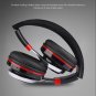 Bluetooth Wireless Headphones Ear Glowing Led Flashing Headset With Mic FM Radio
