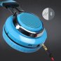 Bluetooth Wireless Headphones Ear Glowing Led Flashing Headset With Mic FM Radio