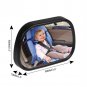 Car Mirror Baby Back Seat View Rear Safety Child Care Infant Facing Ward Cover
