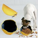Dog Portable Feeding Bowl Pet Eat Drink Water Travel Camping Folding Utensils