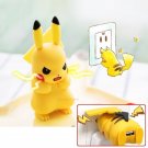 Pokemon Pikachu Usb Charger Adapter Cable Phone Portable Power Solar Bank Eu New