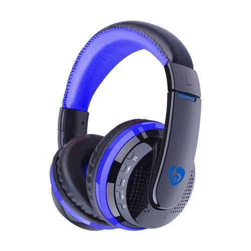 Wireless Bluetooth Headset Headphones Stereo Foldable Fm Mic Bass Tf Card Slot