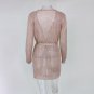 Women Sweater Knitted Long Sleeve Jacket Dress Cardigan Coat Top Beach Belt Girl