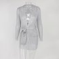 Women Sweater Knitted Long Sleeve Jacket Dress Cardigan Coat Top Beach Belt Girl