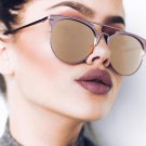 Aviator Women Sunglasses Lens Mirror Oversized Square Shadz Cat Eye Metal Frame