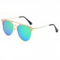 Aviator Women Sunglasses Lens Mirror Oversized Square Shadz Cat Eye Metal Frame