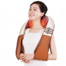 Body Massager Neck Shoulder Back Electric Infrared Heat Pain Relief Shiatsu New