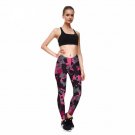 Women Leggings Pants Camouflage S Yoga Solid Fitness Dress Stretch Plain Long