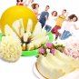 Slicer Cutter Watermelon Stainless Steel Kitchen Fruit Corer Melon Tool Server