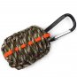 Survival Grenade Paracord 550 Carabiner Tools Flint Knife Fishing Tools Emergenc
