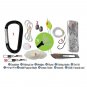 Survival Grenade Paracord 550 Carabiner Tools Flint Knife Fishing Tools Emergenc