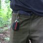 Survival Grenade Paracord 550 Carabiner Tools Flint Knife Fishing Tools Emergenc