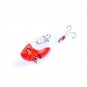 Wobblers Metal Lures Vibrations Fishing Tackle Bait Spoon Bass Spinner Crankbait