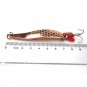 3pcs Rotating Fishing Lure Spoon Hook Metal Bass Bait Spinner Jigging Tackle