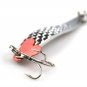 3pcs Rotating Fishing Lure Spoon Hook Metal Bass Bait Spinner Jigging Tackle