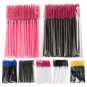 Micro Eyelash Brush Extension Disposable Mascara Wands Swab Makeup 50Pcs/Pack