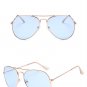 Women Sunglasses Aviator Shadz Flat Top Oversized Square Mirror Lens Uv Glasses