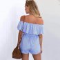Romper Jumpsuit Women Bodysuit Playsuit Leotard Neck Bodycon V Long Dress Beach