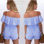 Romper Jumpsuit Women Bodysuit Playsuit Leotard Neck Bodycon V Long Dress Beach