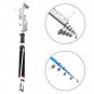 Automatic Telescopic Fishing Rod Sea River Lake Glass Fiber Pole Tackle Device
