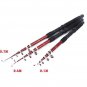 Telescopic Fishing Rod Spinning Tackle Travel Fiberglass Portable Castbaiting