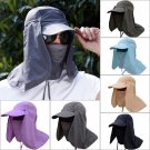 Protection Neck Face Cover Uv Hat Cap Sun Hiking Mask Outdoor Fishing Camping