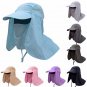 Protection Neck Face Cover Uv Hat Cap Sun Hiking Mask Outdoor Fishing Camping