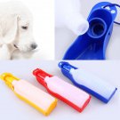 Dog Drinking Feeding Bottle Portable Pet Travel Outdoor Cat Water Bowl 250ML New