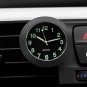 Clock Car Quartz Auto Watch Interior Luminous Decoration Mini Digital Air Vent