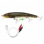 Rechargeable Led Twitching Lures Lurequeen Intelligent Usb Crankbait Wobbler 3D