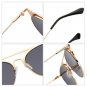 Aviator Sunglasses Lens Mirror Oversized Square Shadz Cat Eye Metal Frame Uv Hot