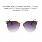 Aviator Sunglasses Lens Mirror Oversized Square Shadz Cat Eye Metal Frame Uv Hot