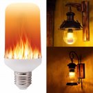 Fire Effect Flame Bulb Led Light E27 E26 E14 Lamp Flicker Simulated Decor Burn