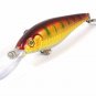 10 pcs Lot Fishing Bait Lures Bass Minnow Wobbler Tackle Crankbaits Square Bill