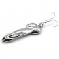 Fishing Lure Bait Spoon Dick Hook Metal Spinner Tackle Bass Penis Funny Fish New