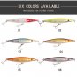 Fishing Lure Floating Top Water Pencil Popper Bass Bait Crankbait Wobbler Fish