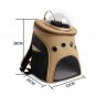Pet Cat Dog Backpack Astronaut Capsule Canvas Bag Portable Breathable Carrier