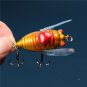 Cicada Fishing Lure Crankbait Vobler Tackle Minnow Hooks Bait Bass Top Water New