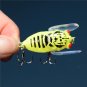 Cicada Fishing Lure Crankbait Vobler Tackle Minnow Hooks Bait Bass Top Water New