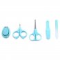 Baby Nail Care Set Manicure Infant Cutter Scissors Safety Clippers Kit 5 Pieces