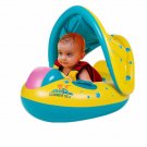 Baby Kids Swimming Ring Portable Summer Safety Inflatable Sunshade Float Water