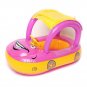Baby Inflatable Bathtub Swimming Seat Float Pool Car Swim Boat Water Sunshade