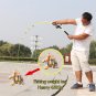 Spinning Fishing Rod Bait Casting Tackle Fiberglass Hard Telescopic New